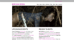 Desktop Screenshot of boryanarossa.com